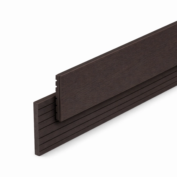 Listwa maskująca płaska dwustronna NORDECK Dubline | Walnut -  220 × 8 × 1 cm